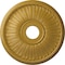 Ekena Millwork Berkshire Ceiling Medallion (Canopies up to 6 3/8"), 20 1/8"OD x 3 7/8"ID x 1 7/8"P, Iridescent Gold CM20BE1IGS - alternate 1